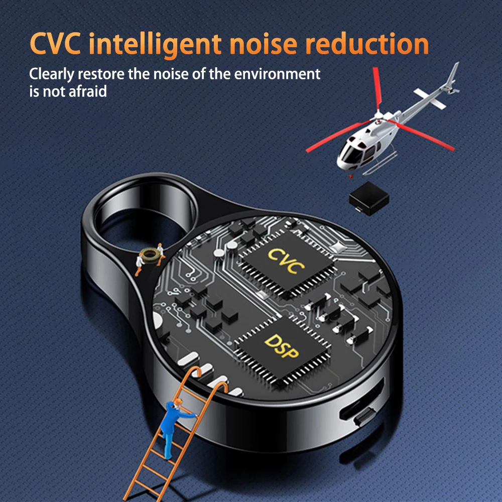 Mini grabadora de voz de 16GB y 32GB, grabación de sonido Digital de largo tiempo, dictáfono profesional con cordón, grabadora de Audio, reproductor MP3 - imagen 5