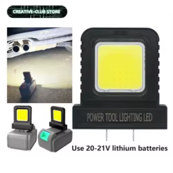 Módulo LED lámpara de Camping luz de trabajo LED para 20V-21V luz de trabajo eléctrica taller de garaje accesorios de herramientas eléctricas de construcción al aire libre
