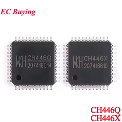 Chip CH446X/Q Matriz Interruptores Analógicos LQFP-44 SMD