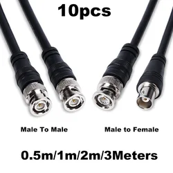 Cable BNC Pigtail Extensión Macho-Hembra para CCTV – 2m