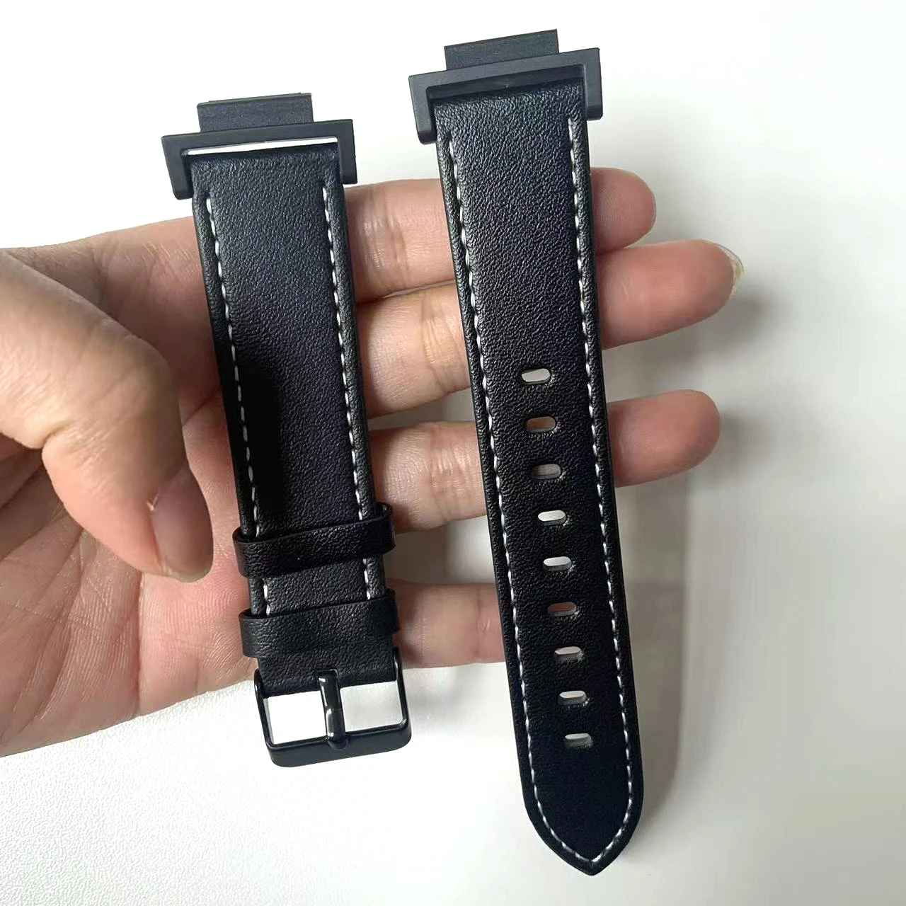 Correa de cuero de 16mm para reloj Casio G-SHOCK GA110 100 120 GA900 GA2100 DW-5600 GW-B5600 GW-M5610 accesorios de banda deportiva - imagen 3