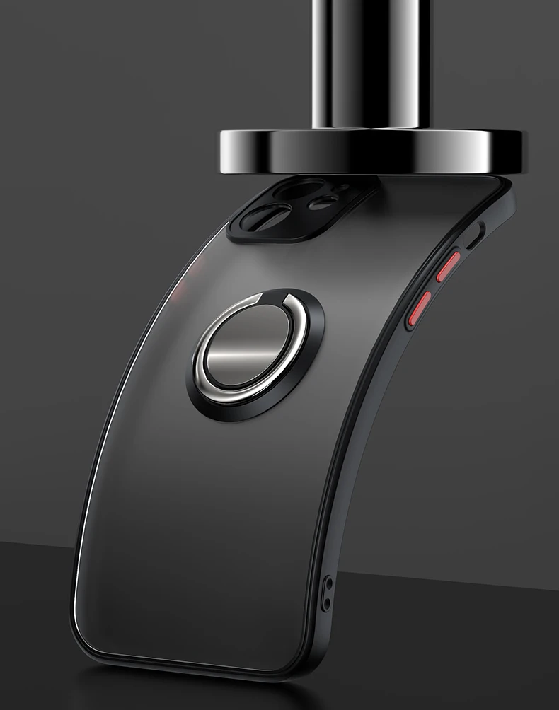 Funda dura para Xiaomi Mi 12T, 11T, 10T, 9T Pro, PC con anillo, cubierta trasera protectora magnética para Xiaomi Mi 13, 12, 11 Pro, Ultra Lite, 12X - imagen 5