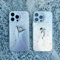 Funda Samsung Galaxy S24 con diseño de tortuga y delfín