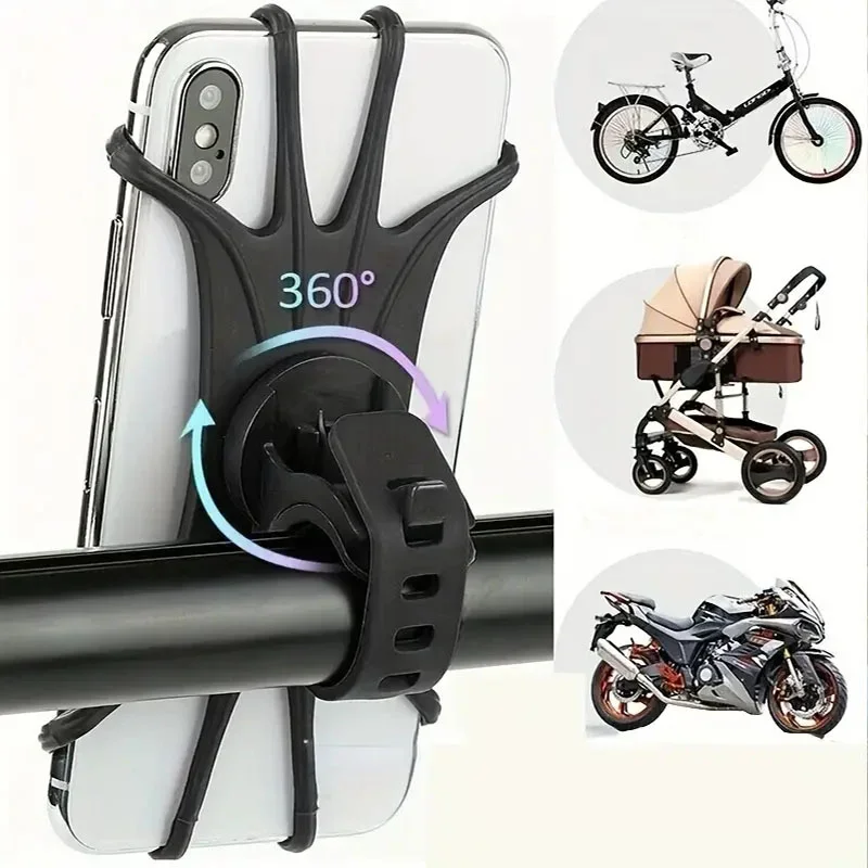 Soporte para teléfono de bicicleta, soporte para teléfono móvil, soporte para motocicleta, soporte Celular para iPhone, Samsung, Xiaomi, Gsm, Houder Fiets