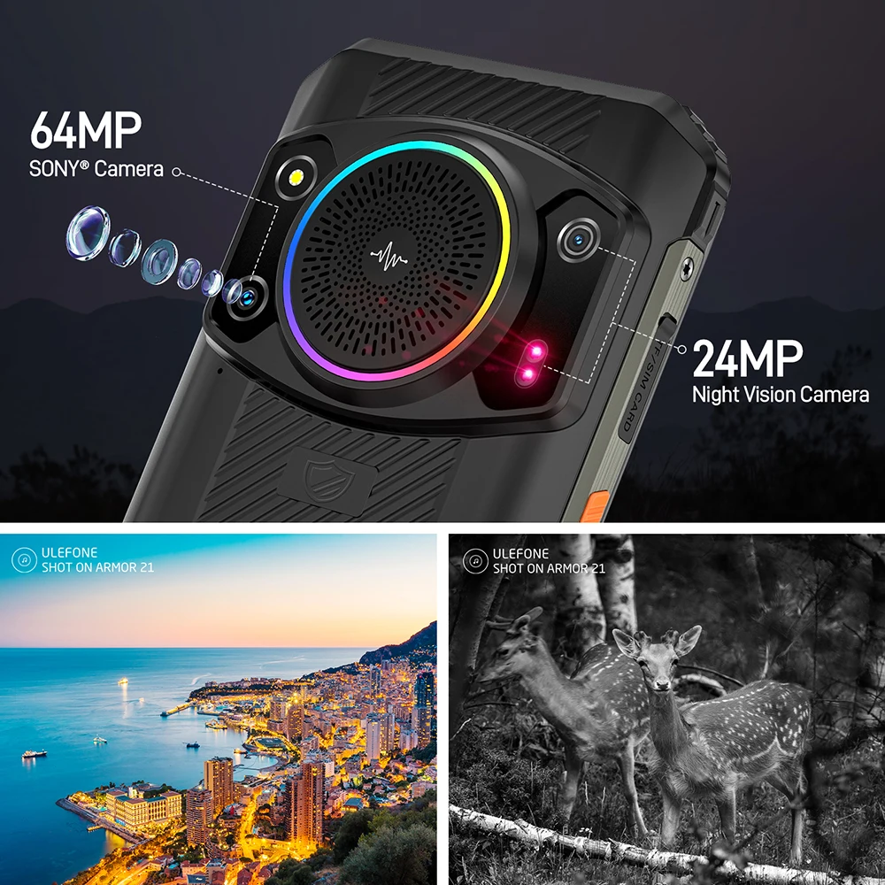 Ulefone Armor 21 Teléfono móvil resistente 16GB/256GB Android 15 NFC - imagen 2