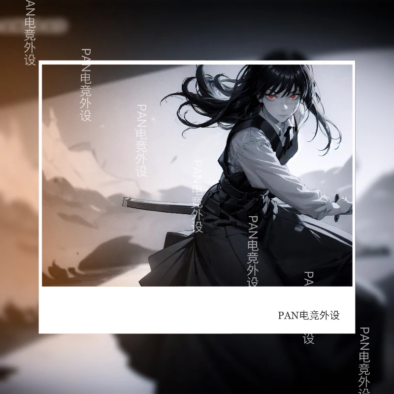 Alfombrilla de ratón de cristal para videojuegos Skypad, revestimiento de cobertura completa, imprimación, alfombrilla de ratón de Anime, Control preciso de velocidad de deportes electrónicos para regalo de juego FPS Csgo - imagen 3