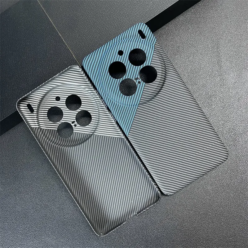 Para VIVO X200 Pro funda dura de fibra de carbono para PC fundas protectoras traseras delgadas para VIVO X100S X200Pro Mini X100Ultra carcasa de teléfono - imagen 3