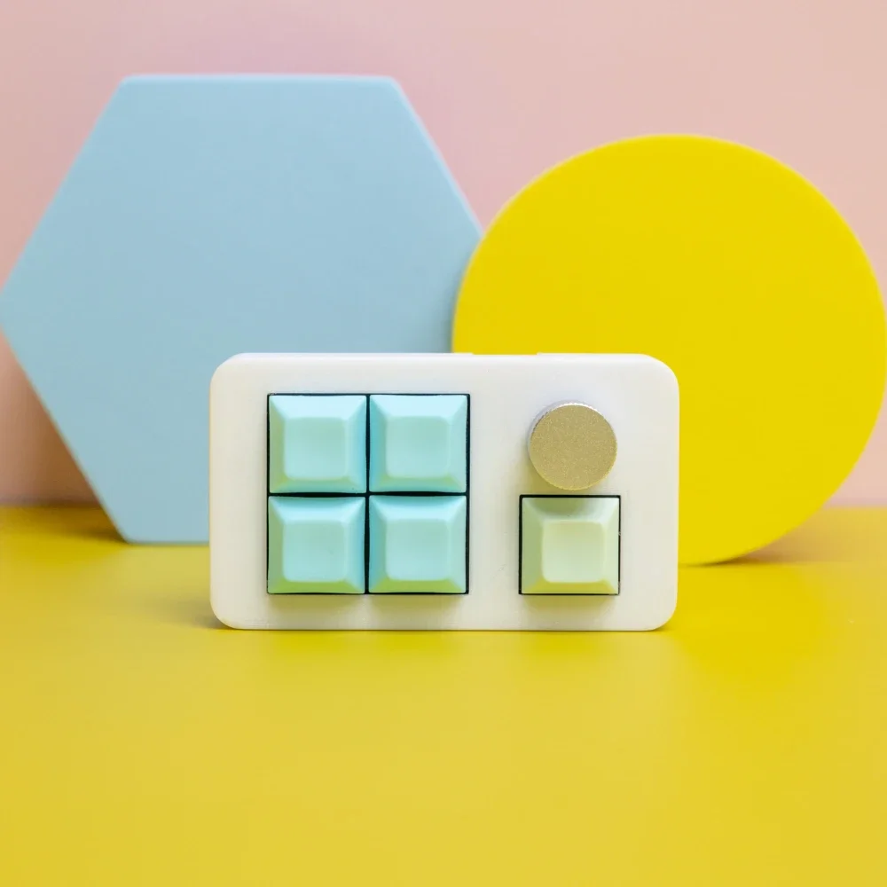 Teclado numérico Mir T5 + 1 personalizado, Mini teclado con cable T5, teclado de atajo Macro, teclas RGB PBT, teclados de diseñadores de oficina de intercambio en caliente - imagen 4