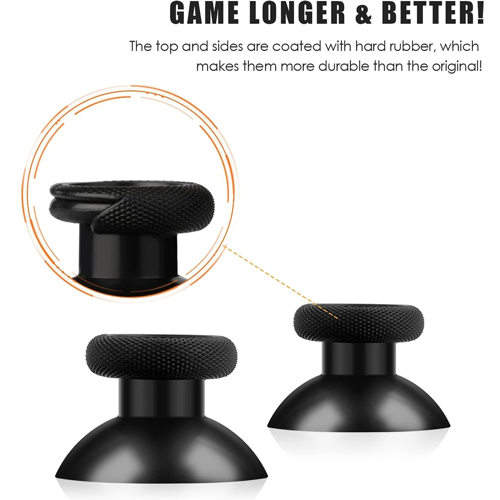 Thumbsticks de repuesto para controladores Xbox One/PS4, kit de reparación de joysticks para Xbox One S - imagen 3