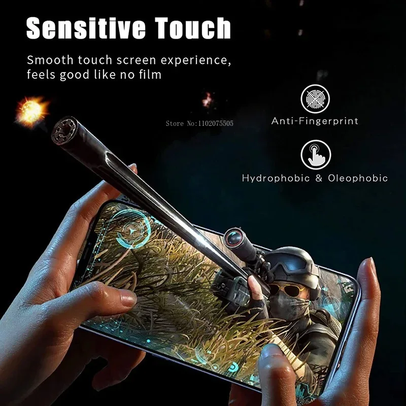 4 Uds vidrio templado para Motorola Moto G13 G23 G53 G73 G22 G32 G52 G72 G82 E13 E32 E22i Edge 20 Pro 30 Neo película protectora de pantalla - imagen 5