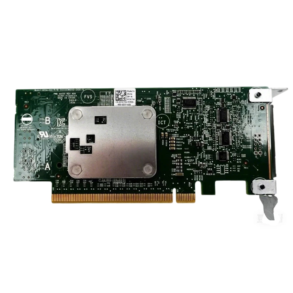 Tarjeta de expansión Original para DELL R740 C6420 R640 R940 PCIe SSD NVMe disco duro U.2 de perfil bajo 0CDC7W CDC7W tarjeta de paso - imagen 3