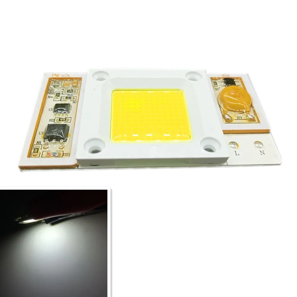 Chip Led COB de alta potencia, controlador integrado, 50W, 30W, 110V, 220V, Blanco cálido, blanco frío - imagen 2