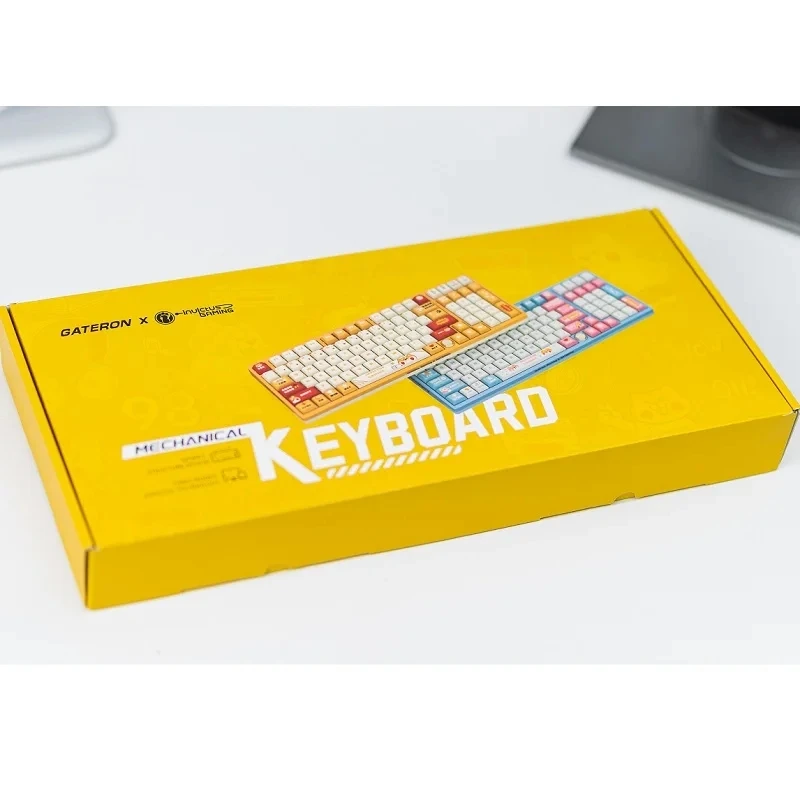 Kit de teclado mecánico GATERON, interruptor de tres modos, teclas de teclado iG 98 de marca compartida, junta RGB de tiempo dulce, bricolaje, oficina de juegos RGB - imagen 5
