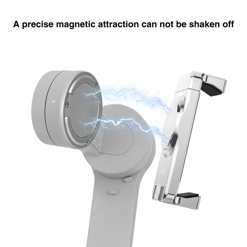 Clip magnético Top-PH-05 para estabilizador de cardán DJI OM 6/OM 5/OM 4/OM 4 SE, soporte para teléfono móvil con soporte de zapata fría para luz Led - imagen 4