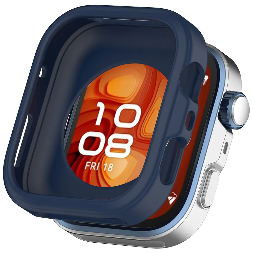Funda hueca de TPU suave para Huawei Watch Fit 4 4Pro, Protector de parachoques para reloj inteligente Huawei Watch Fit4 Pro, accesorios de carcasa - imagen 3