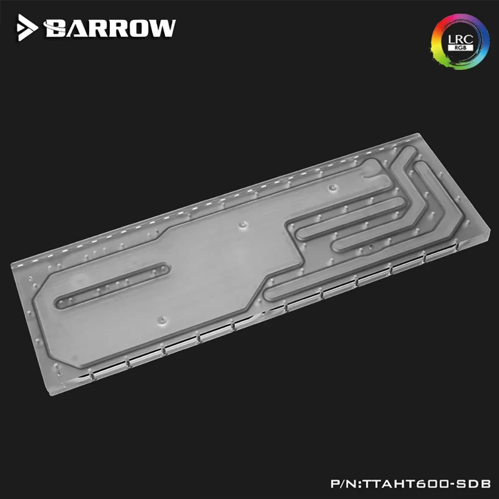Barrow PC depósito de placa de vía fluvial para carcasa TT AHT600, placa base 5V ARGB 3PIN AURA SYNC - imagen 4