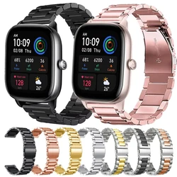 Correa acero inoxidable Amazfit para reloj antialergia duradera