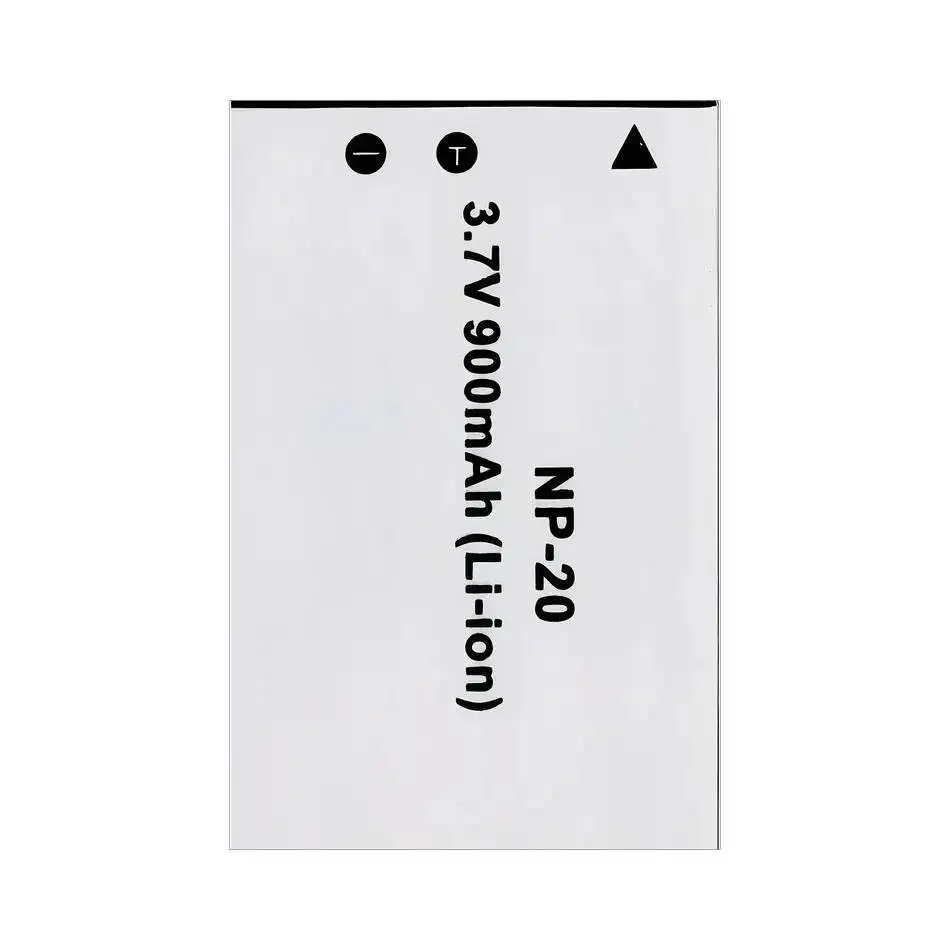 Batería Cnp-20 900Mah para cámara Casio EX-Z7 Z8 Z11 Z60 Z65 Z70 Z75 Z77 S100 S500 S600 S770 S880 M1 M2 M20 S1 S2 S3 S20 NP 20