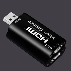 Tarjeta Captura de Video 4K HDMI USB 3.0 para PS4 y PC - 60fps
