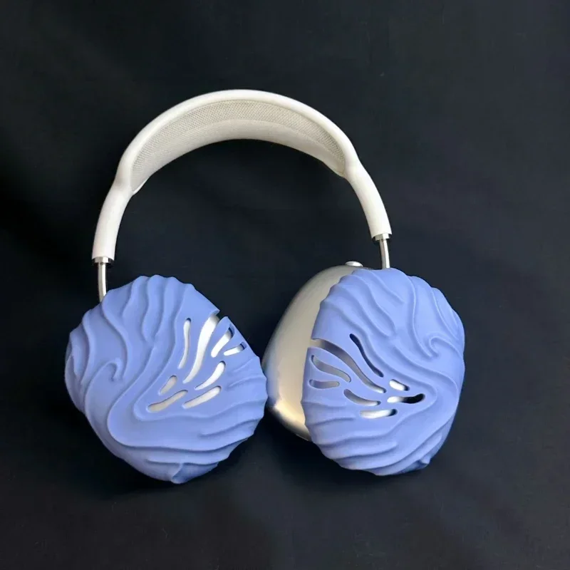 Funda AirPods Max, funda ondulada para auriculares, accesorios personalizados, réplica de accesorios Y2k, funda protectora para auriculares, regalo - imagen 5