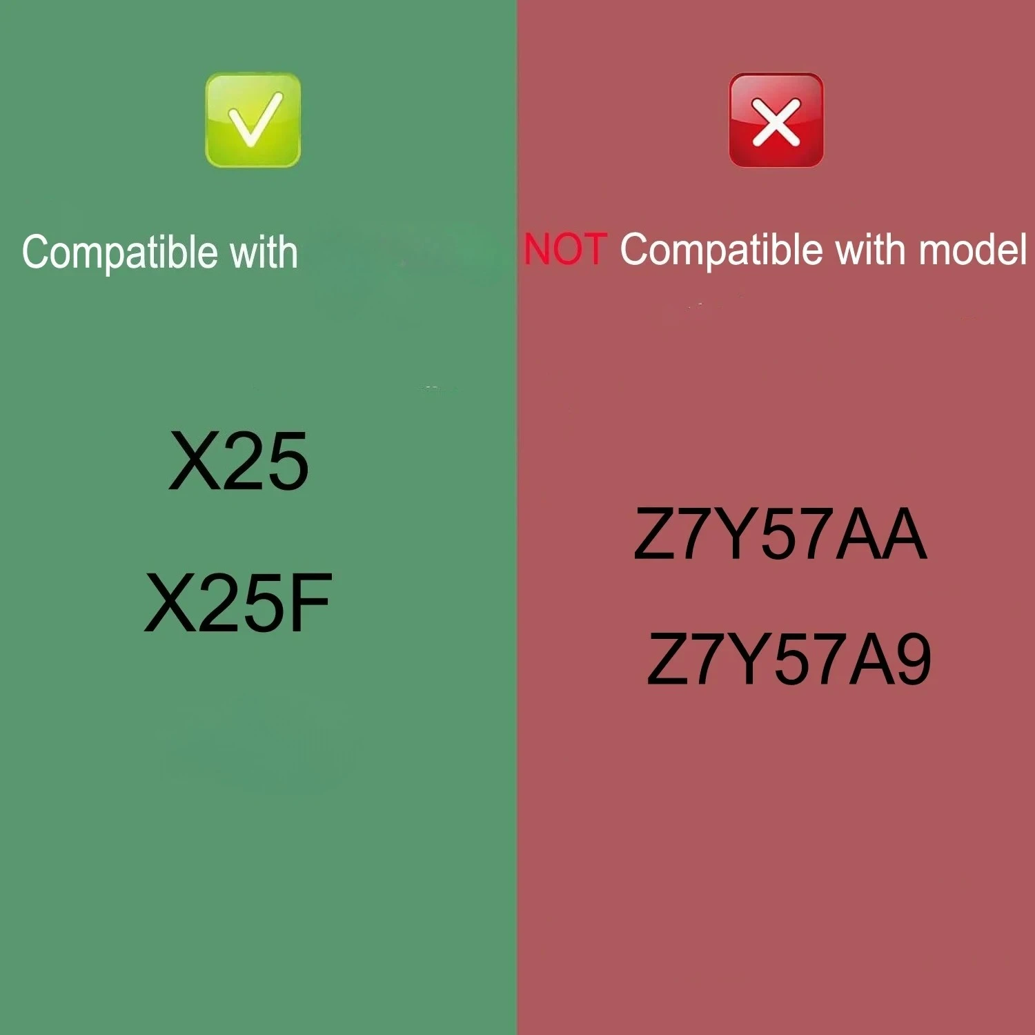 Metal - Adaptador de montaje en pared VESA para soportes de monitor HP OMEN X25 X25F para soporte / brazo / soporte de escritorio - imagen 3