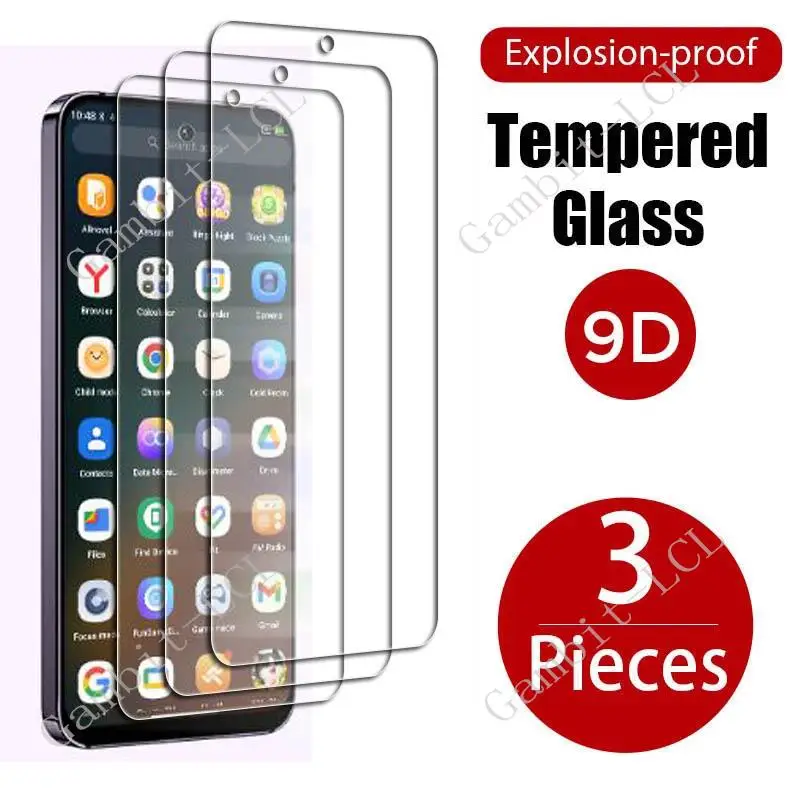 Vidrio Templado Protector de 3 piezas para Blackview A96, película protectora de pantalla de 6,5 ", BlackviewA96 A 96