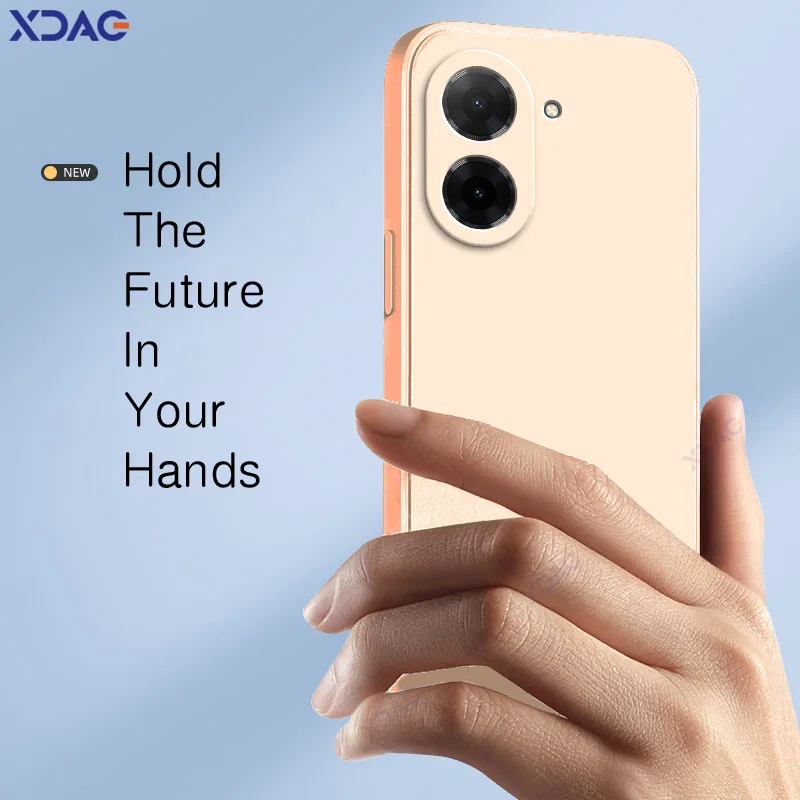 Funda de lujo para teléfonos móviles Xiaomi POCO C71, protección de cámara POCOC71, funda de moda, funda de armadura de silicona líquida cuadrada suave - imagen 5