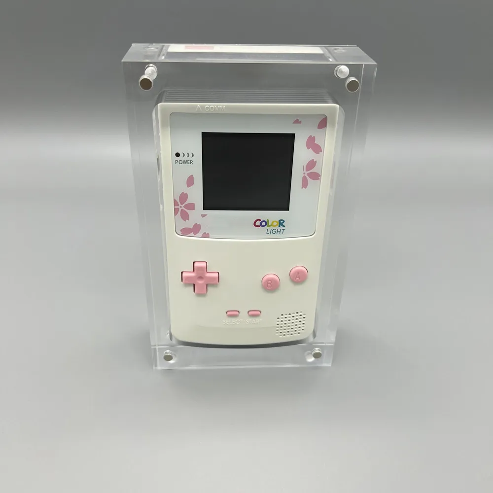 Protector de caja acrílica para consola Game Boy COLOR, cajas de recogida transparentes para Nintendo GBC, estuche de exposición transparente - imagen 3