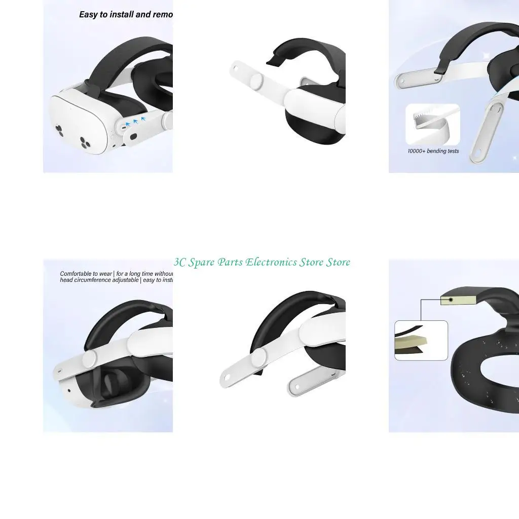 Correas cabeza SZ para correas reemplazo ajustables 3S cabeza banda para mejorar soporte y reducir presión