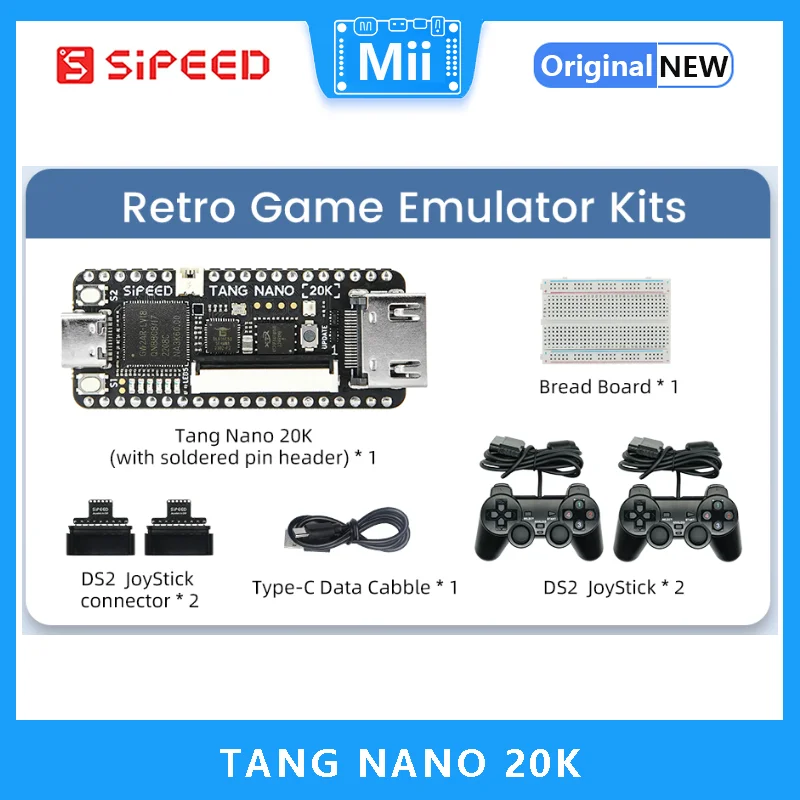 Placa de desarrollo Sipeed Tang Nano 20K FPGA, reproductor de juegos Retro RISCV Linux - imagen 5