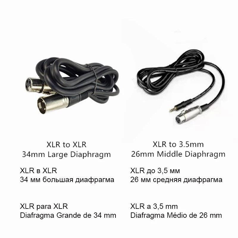 Micrófono condensador profesional para estudio, PC, portátil, ordenador, micrófono, Karaoke, canto, Streaming, micrófono con cable, micrófono de sonido - imagen 5