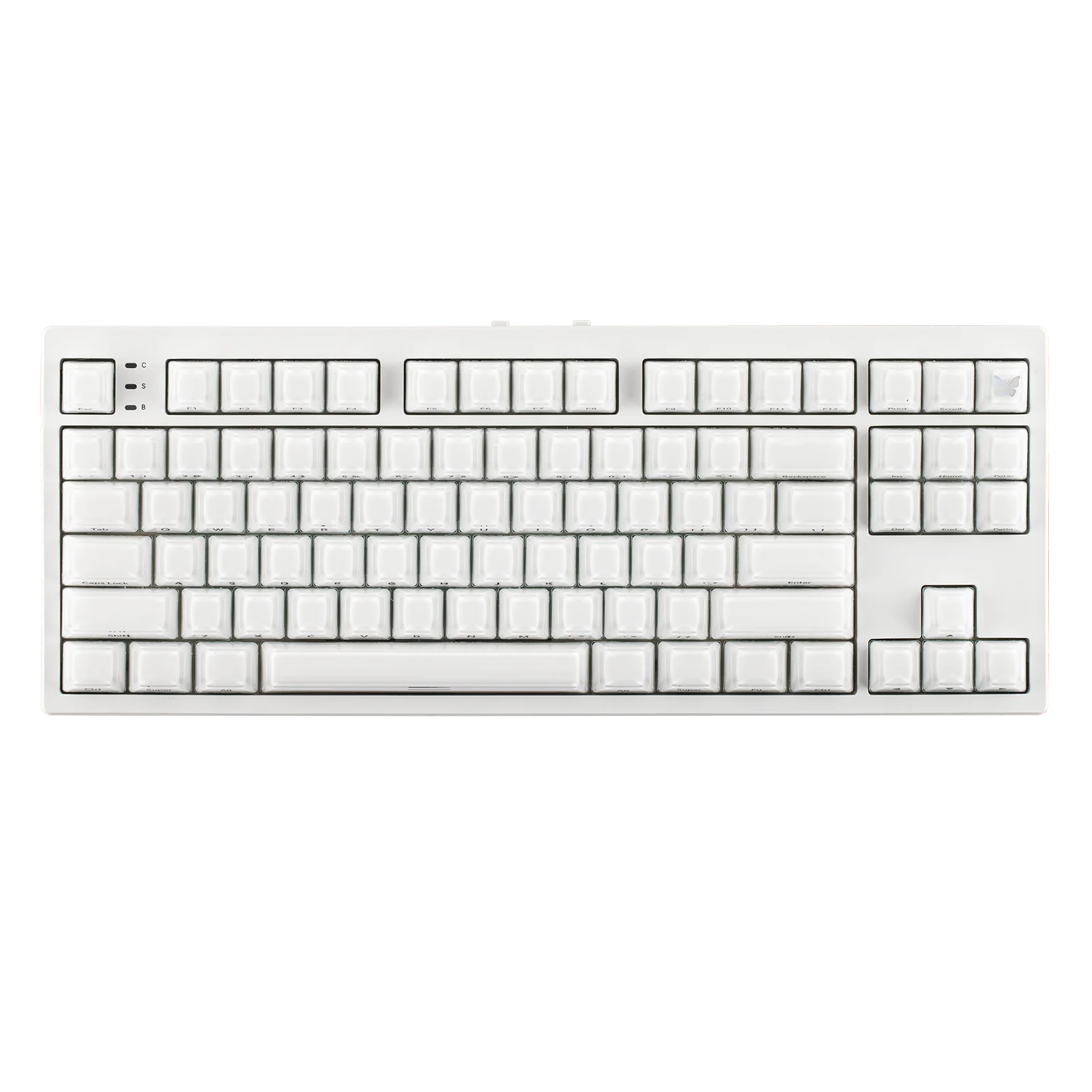 EPOMAKER Lusterfly Jelly Juego de teclas Perfil MDA Compatible con MX 123 teclas Teclado mecánico Teclas Doble disparo Grabado con láser - imagen 2