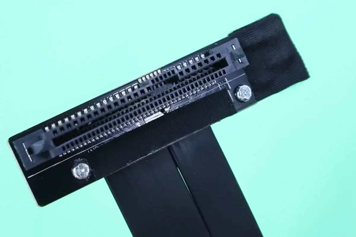 PCIE 3,0 X4 a U.2 interfaz U2 a PCI-E 3,0 X4 SFF-8639 Cable de datos de extensión de adaptador vertical para NVMe SFF 8639 puertos SSD de 2,5 pulgadas - imagen 3