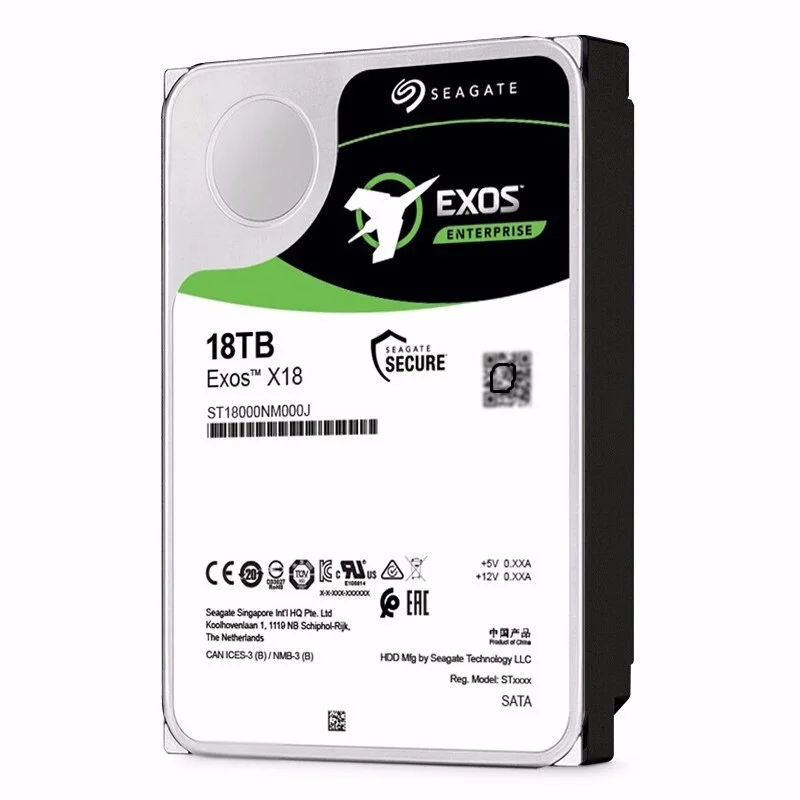 Disco Duro de 18TB para ordenador, unidad de disco duro de 18TB, 16TB, 14TB, 7200 RPM, SATA, 6 Gb/s, 256MB, caché de 3,5 pulgadas, 18T, servidor empresarial, Exos X18
