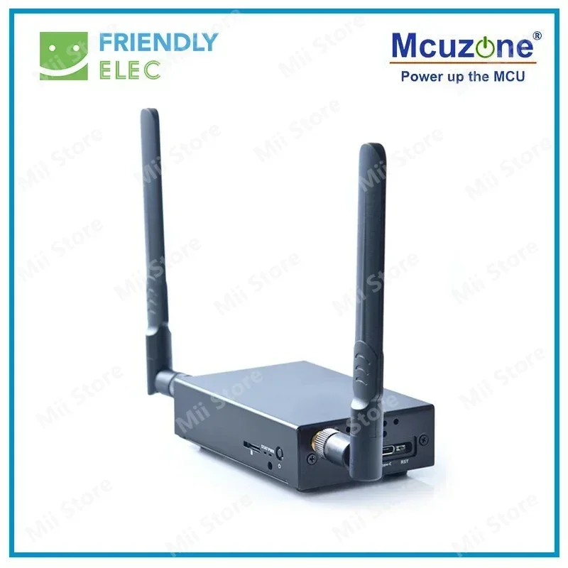 NANOPC T4 SHELLING Ligas de chapa (Antenas opcionales) HOURSING FriendlyELEC - imagen 5