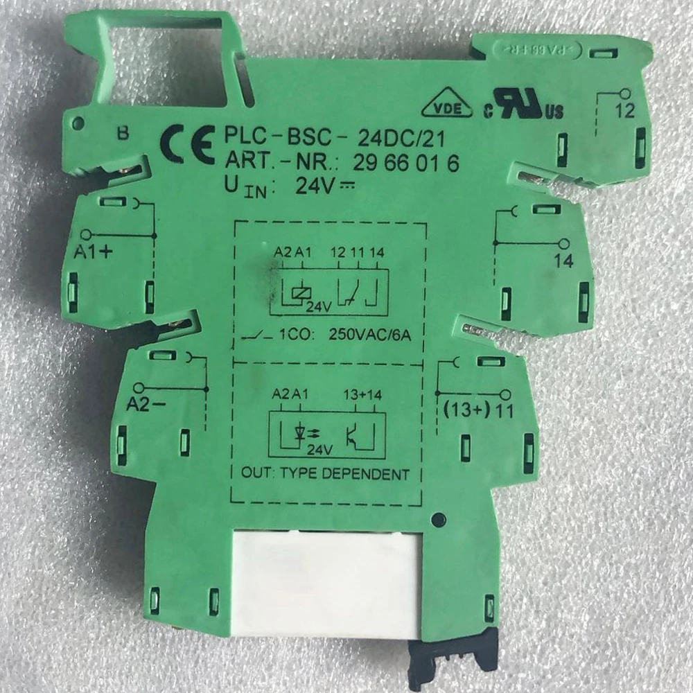 Reposición de seguridad para Phoenix, buen trabajo, PLC-BSC-24DC/21 2966016 - imagen 2