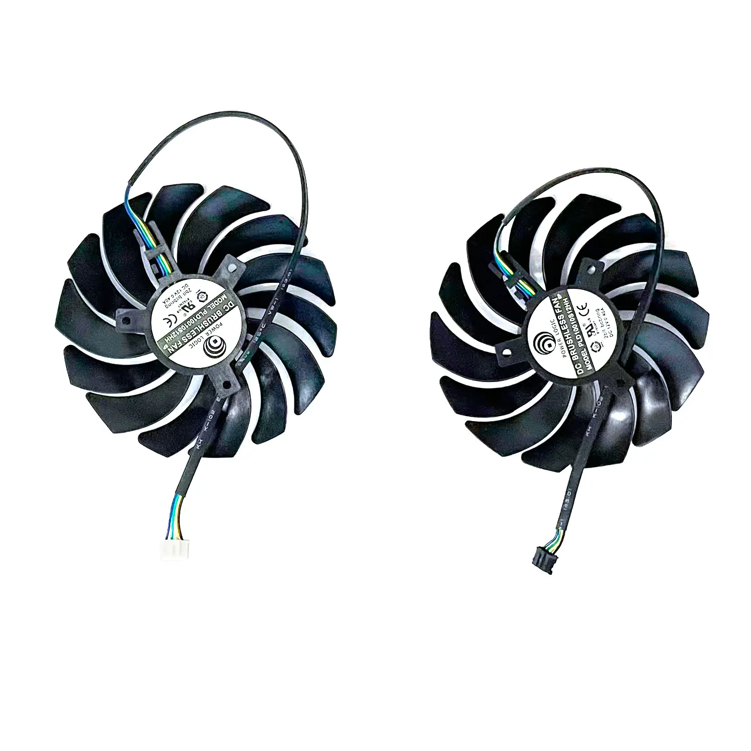Nuevo ventilador GPU 95MM 4PIN PLD10010S12HH RTX 2070 para ventilador de tarjeta gráfica MSI GeForce RTX2070 SUPER ARMOR OC - imagen 2