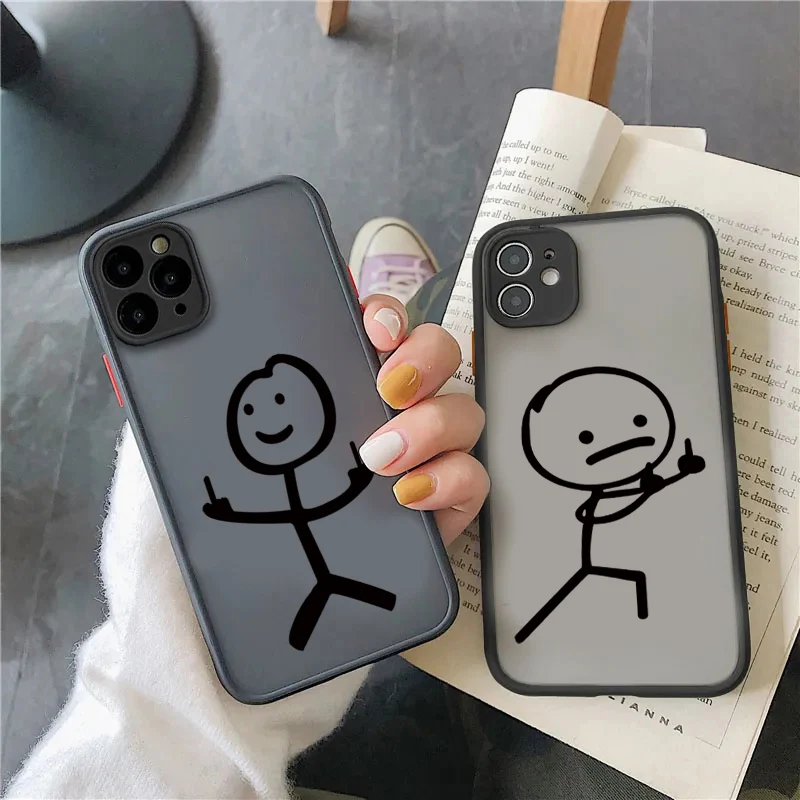 Funda Matchman de dibujos animados para Samsung Galaxy S24 S22 Plus S21 FE S23 Ultra A14 A34 A54 A52 A53 A13 A32 A55 A15 A35 cubierta dura mate - imagen 2