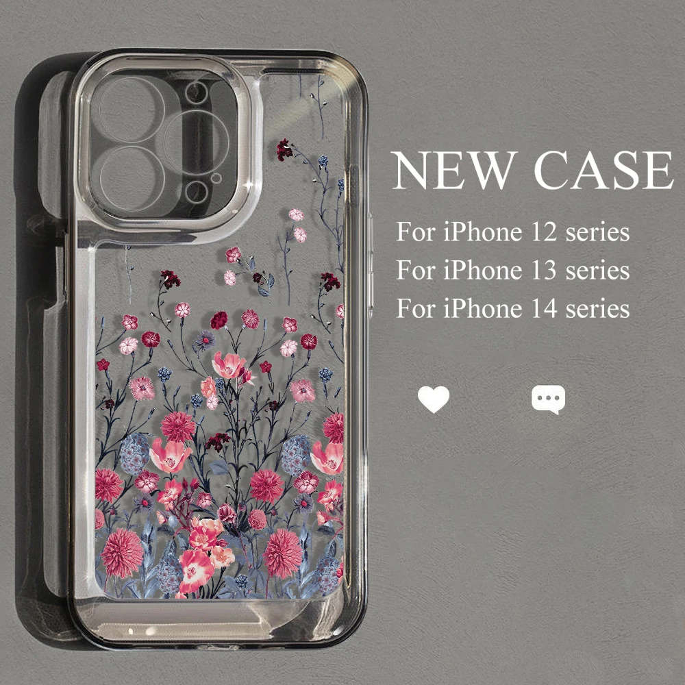 Funda de teléfono para iPhone 15, 11, 13, 12, 14 Pro Max, XR, X, XS, 7, 8 Plus, SE 2020, 14 Pro Max, 13Pro Max, Funda transparente de silicona suave de TPU - imagen 3