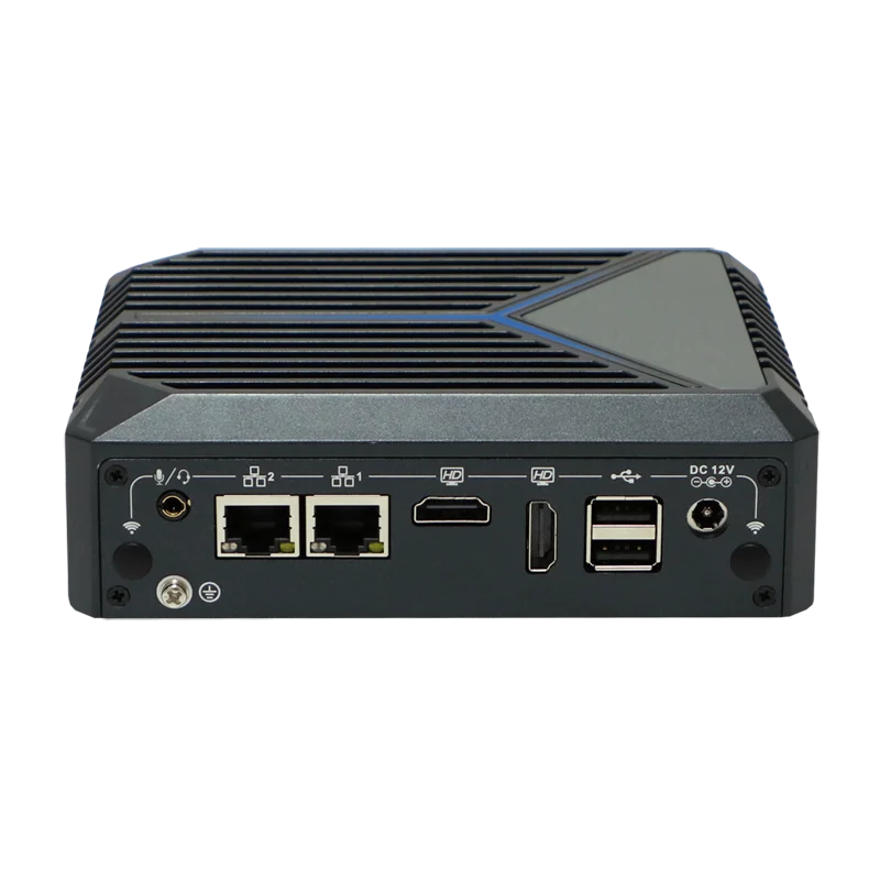 Enrutador suave sin ventilador 3x2,5G i225V LAN Intel J6412 zxDP 1xHD 2x2,5G LAN 2xHD N100 Windows11 COM Mini PC de escritorio - imagen 5