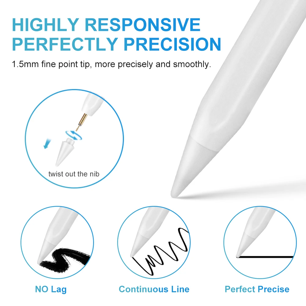 Lápiz Táctil - Sistema de rechazo de palma