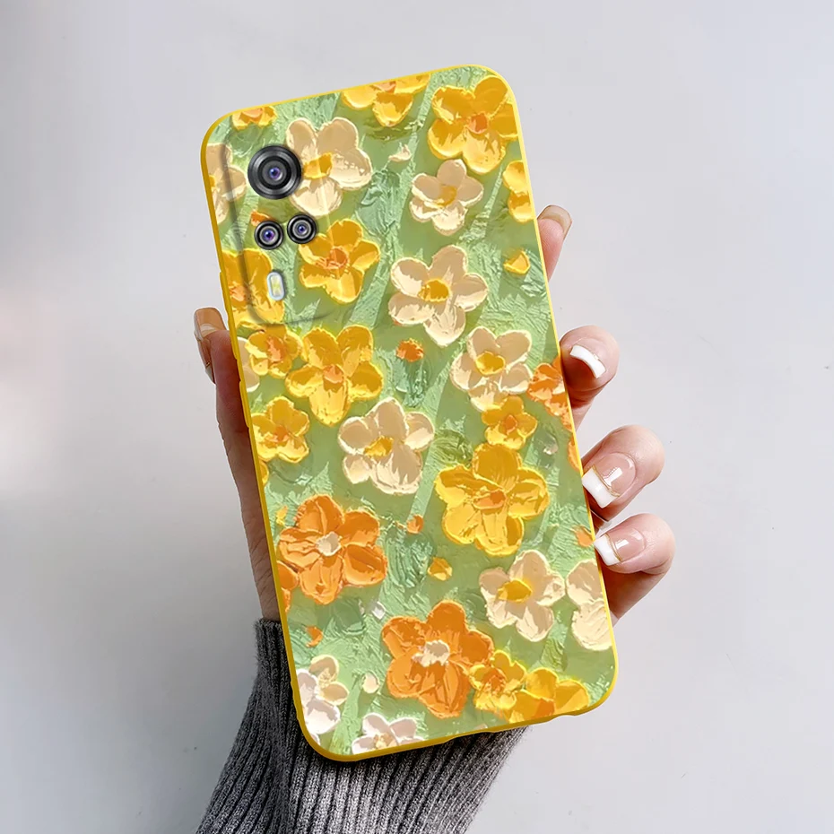 Coque de téléphone en silicone souple pour Vivo Y31, lapin mignon Krasnoïd, pare-chocs laqué, Vivo Y51, décembre 2020 - imagen 3