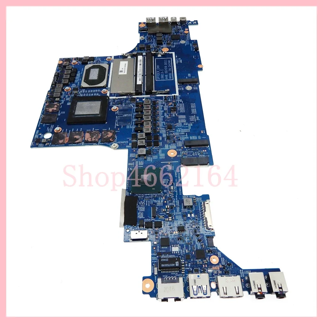 19813-1 con i7-10th Gen CPU RTX2080/RTX3000 GPU placa base para portátil ACER CN715-72G CN715-72P placa base para ordenador portátil prueba de 100% OK - imagen 3