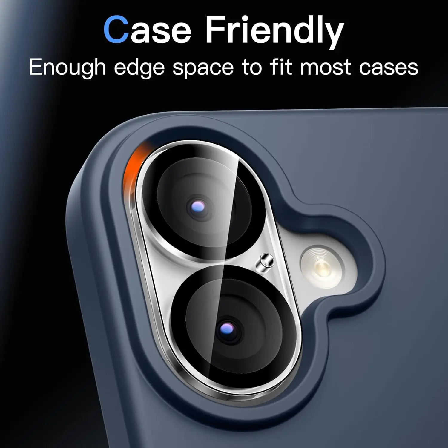 3 uds cubierta protectora de lente de cámara de vidrio templado para iPhone 17 2025 16 Plus 16Plus iPhone17 iPhone16 accesorios de protección de teléfono - imagen 2