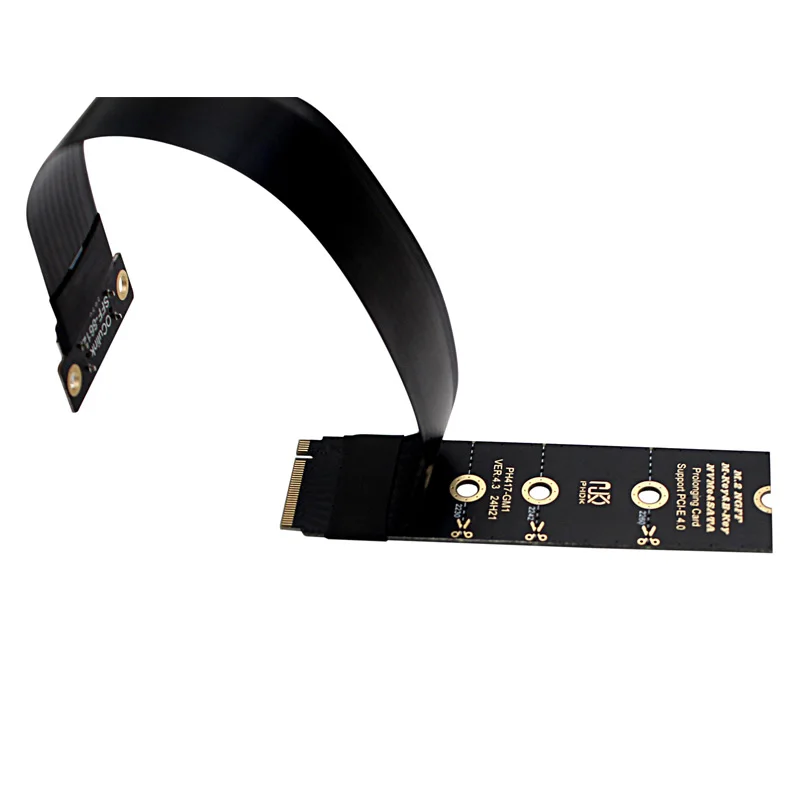 Cable de extensión M.2 NVME a Oculink 4i para tarjeta gráfica SSD M2 M Key a adaptador de SFF-8612 Cable PCIe 4,0 Gen4 para ordenador portátil de escritorio - imagen 3