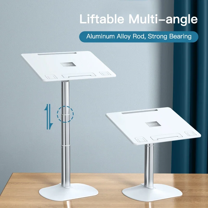 792 Foldable Laptop Stand Aluminum Alloy Adjustable Tablet Stand Thick CaseTablet Pc Notebook Stand Compatible With 10-17 Inch - imagen 2