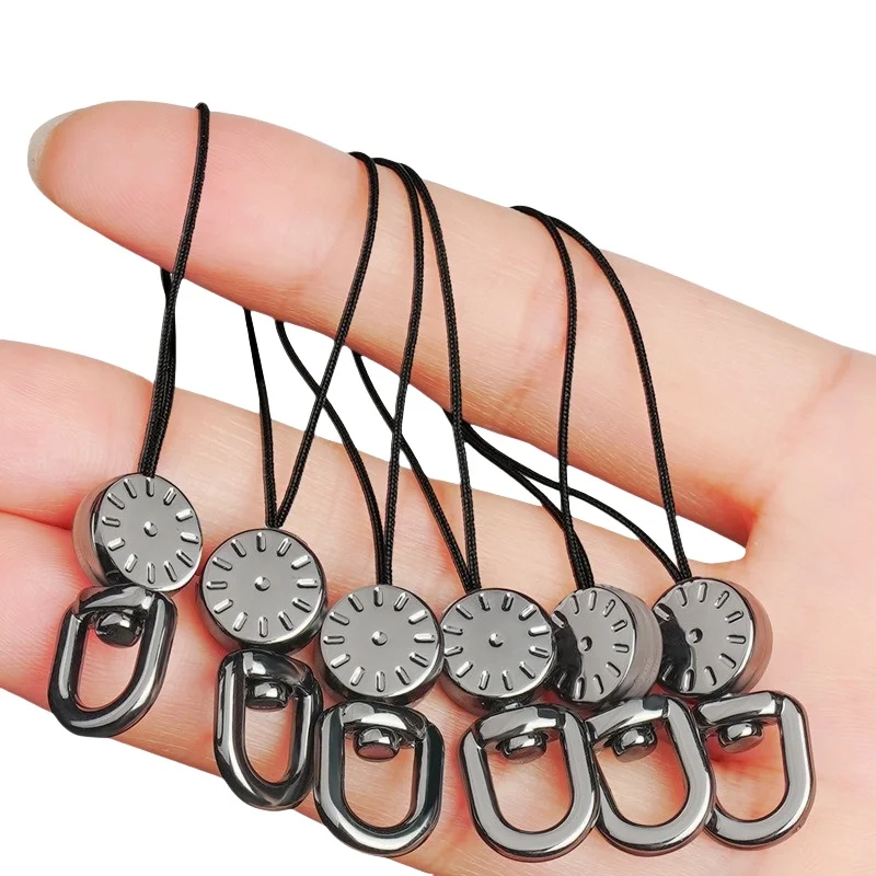 2 cordones para teléfono móvil 360 ° Correas de cordón de teléfono giratorias para unidades flash USB, Mp3, Mp4, cámaras, accesorios de cordón de teléfono - imagen 3