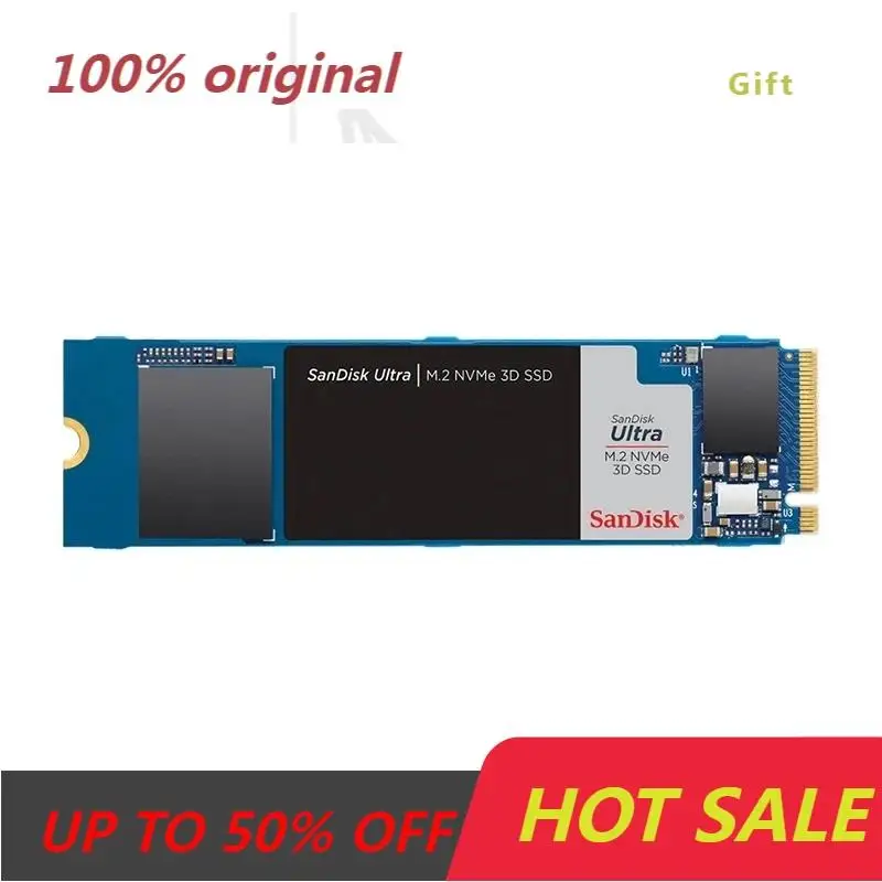 100% Sandisk SSD M2 3D nvme 250GB 500GB 1TB 2TB pcle NVMe 2280 HDD unidades internas de estado sólido disco duro para ordenador portátil PC de escritorio - imagen 2