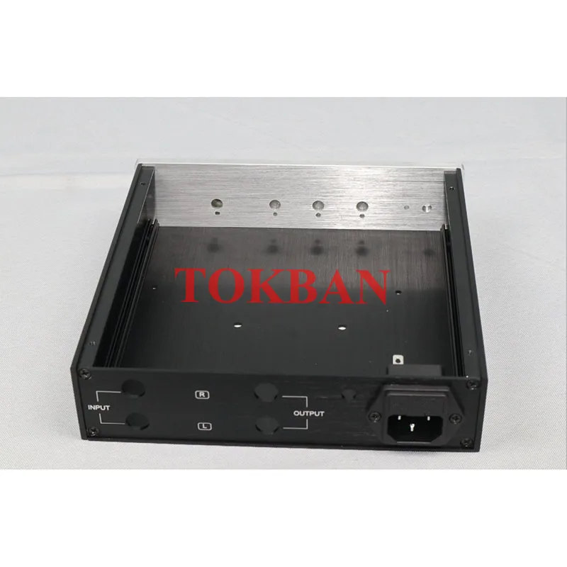Tokban 2104 190*46*191mm carcasa de chasis de amplificador Digital totalmente de aluminio con perilla de Control de volumen carcasa de amplificador HIFI - imagen 2