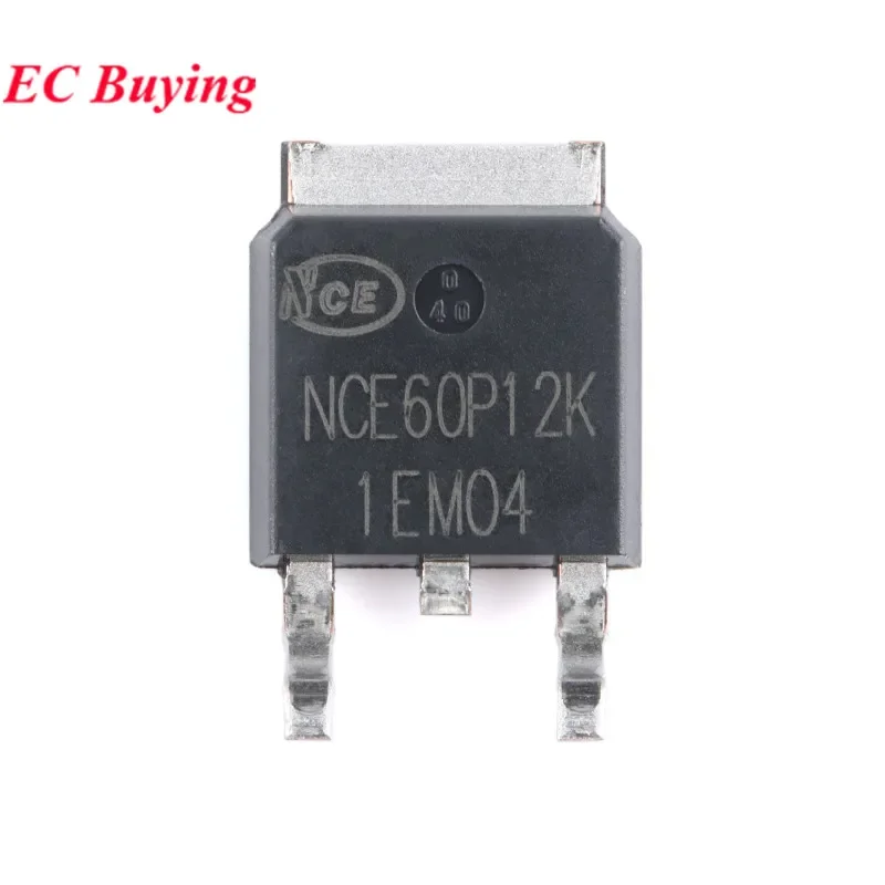 10 uds/5 uds NCE60P12K NCE 60P12K NCE60P12 TO-252-2 Canal P 60V 12A modo mejorado Chip MOSFET de potencia IC - imagen 3